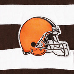 Cleveland Browns Starter Halftime Long Sleeve T-Shirt Brown/White | NFL