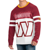 Washington Commanders Starter Halftime Long Sleeve T-Shirt Burgundy/White | NFL