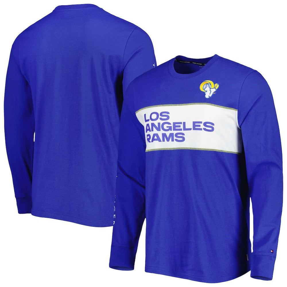 Los Angeles Rams Tommy Hilfiger Peter Team Long Sleeve T-Shirt Royal | NFL