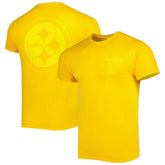Pittsburgh Steelers '47 Fast Track Tonal Highlight T-Shirt Gold | 47 brand