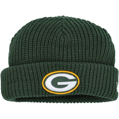 Green Bay Packers New Era Fisherman Skully Cuffed Knit Hat Green | NFL