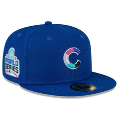 Chicago Cubs New Era 2016 World Series Polar Lights 59FIFTY Fitted Hat - MLB