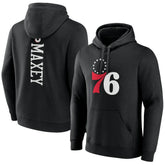 Tyrese Maxey Philadelphia 76ers Playmaker Pullover Hoodie Black - NBA
