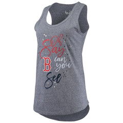 Boston Red Sox Touch Women's Americana Tri-Blend Racerback Tank Top - MLB