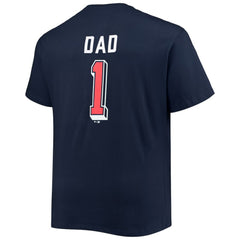 Cleveland Guardians Big & Tall Father's Day #1 Dad T-Shirt - MLB