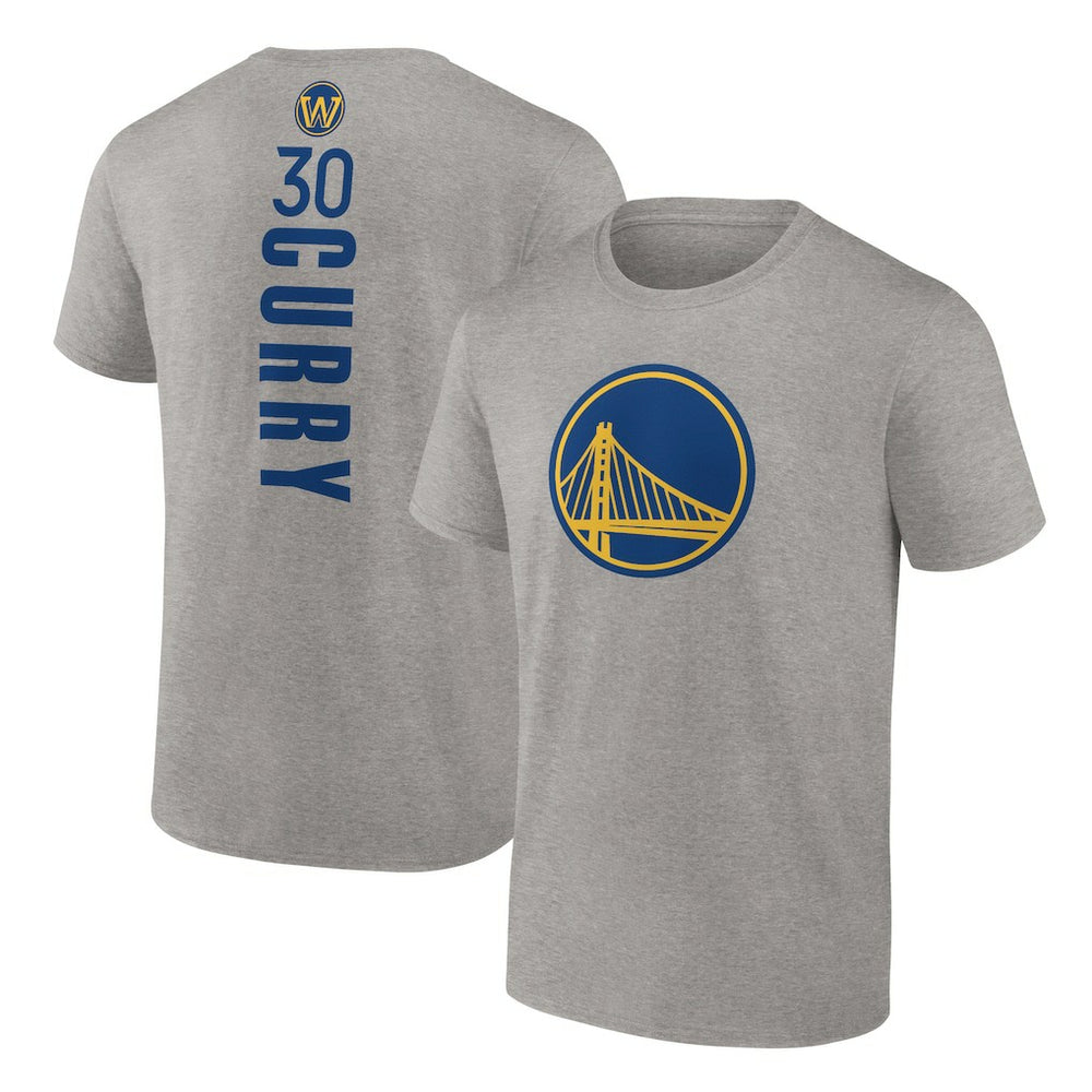 Stephen Curry Golden State Warriors Playmaker Name & Number T-Shirt Heathered Gray - NBA