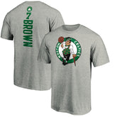 Jaylen Brown Boston Celtics Playmaker Name & Number T-Shirt Heathered Gray - NBA