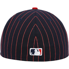 Boston Red Sox New Era Concepts Pinstripe 59FIFTY Fitted Hat - MLB