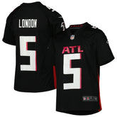 Drake London Atlanta Falcons Youth Game Jersey Black | Nike for Sale
