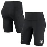 Las Vegas Raiders Women's Biker Shorts Black | Nike for Sale