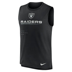 Las Vegas Raiders Muscle Trainer Tank Top Black | Nike for Sale