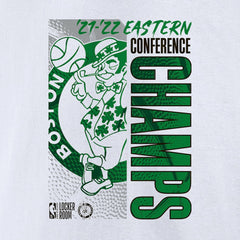 Boston Celtics 2022 Eastern Conference Champions Locker Room T-Shirt White - NBA