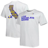 Los Angeles Rams Big & Tall Hometown Collection Hot Shot T-Shirt White | Fanatics