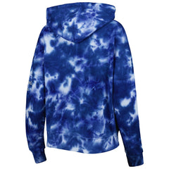 Indianapolis Colts New Era Women's Cloud Dye Fleece Pullover Hoodie Royal | NFL