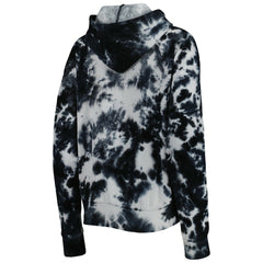 New Orleans Saints New Era Women's Cloud Dye Fleece Pullover Hoodie Black | NFL