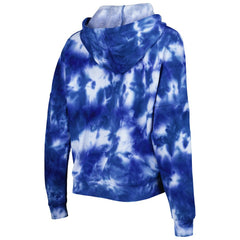 Seattle Seahawks New Era Women's Cloud Dye Fleece Pullover Hoodie Royal | NFL