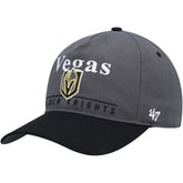 Vegas Golden Knights '47 Super Hitch Adjustable Snapback Hat - Charcoal/Black - NHL