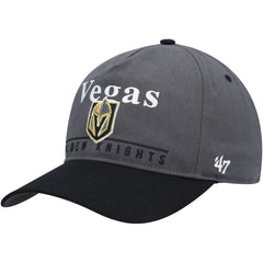 Vegas Golden Knights '47 Super Hitch Adjustable Snapback Hat - Charcoal/Black - NHL