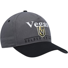 Vegas Golden Knights '47 Super Hitch Adjustable Snapback Hat - Charcoal/Black - NHL