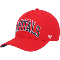 Washington Capitals '47 Block Arch Hitch Snapback Hat - Red - NHL