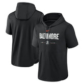 Baltimore Orioles Nike City Connect Short Sleeve Pullover Hoodie - MLB
