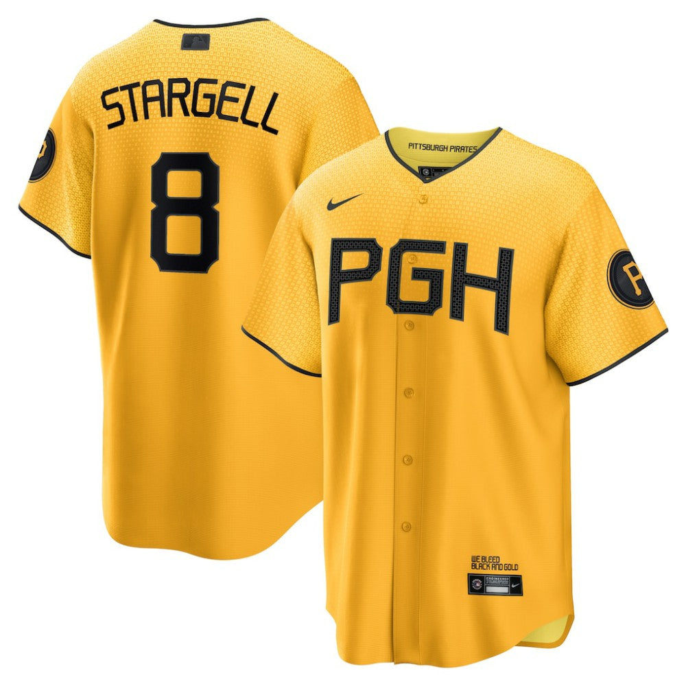 Willie Stargell Pittsburgh Pirates Nike City Connect Replica Player Jersey - MLB