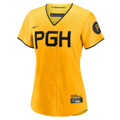 Bryan Reynolds Pittsburgh Pirates Nike Women's City Connect Replica Player Jersey - MLB