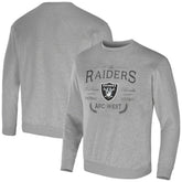 Las Vegas Raiders NFL x Darius Rucker Collection Pullover Sweatshirt Heather Gray | Fanatics