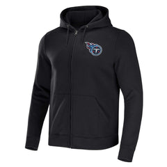 Tennessee Titans NFL x Darius Rucker Collection Rocker Full-Zip Hoodie Black | Fanatics
