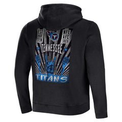 Tennessee Titans NFL x Darius Rucker Collection Rocker Full-Zip Hoodie Black | Fanatics