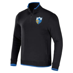 Los Angeles Chargers NFL x Darius Rucker Collection Logo Quarter-Zip Top Black | Fanatics