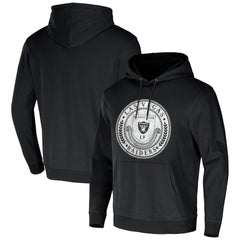Las Vegas Raiders NFL x Darius Rucker Collection Washed Pullover Hoodie Black | Fanatics