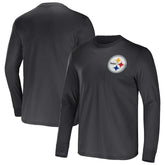 Pittsburgh Steelers NFL x Darius Rucker Collection Team Long Sleeve Pocket T-Shirt Black | Fanatics