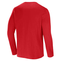 Tampa Bay Buccaneers NFL x Darius Rucker Collection Slub Jersey Henley Long Sleeve T-Shirt Red | Fanatics
