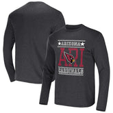 Arizona Cardinals NFL x Darius Rucker Collection Long Sleeve T-Shirt Heathered Charcoal | Fanatics