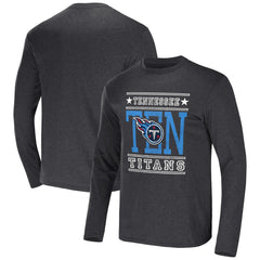 Tennessee Titans NFL x Darius Rucker Collection Long Sleeve T-Shirt Heathered Charcoal | Fanatics