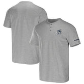 Dallas Cowboys NFL x Darius Rucker Collection Henley T-Shirt Heather Gray | Fanatics