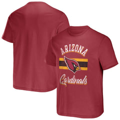 Arizona Cardinals NFL x Darius Rucker Collection Stripe T-Shirt Cardinal | Fanatics