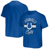 Indianapolis Colts NFL x Darius Rucker Collection Stripe T-Shirt Royal | Fanatics