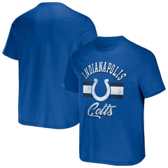 Indianapolis Colts NFL x Darius Rucker Collection Stripe T-Shirt Royal | Fanatics