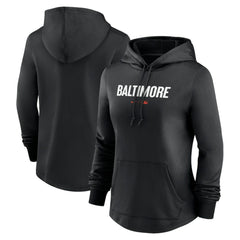 Baltimore Orioles Nike Women's City Connect Pregame Performance Pullover Hoodie - MLB