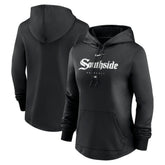 Chicago White Sox Nike Women's City Connect Pregame Performance Pullover Hoodie - MLB