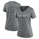 Chicago White Sox Nike Women's City Connect Velocity Practice Performance V-Neck T-Shirt - MLB