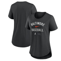 Baltimore Orioles Nike Women's City Connect Tri-Blend T-Shirt - MLB
