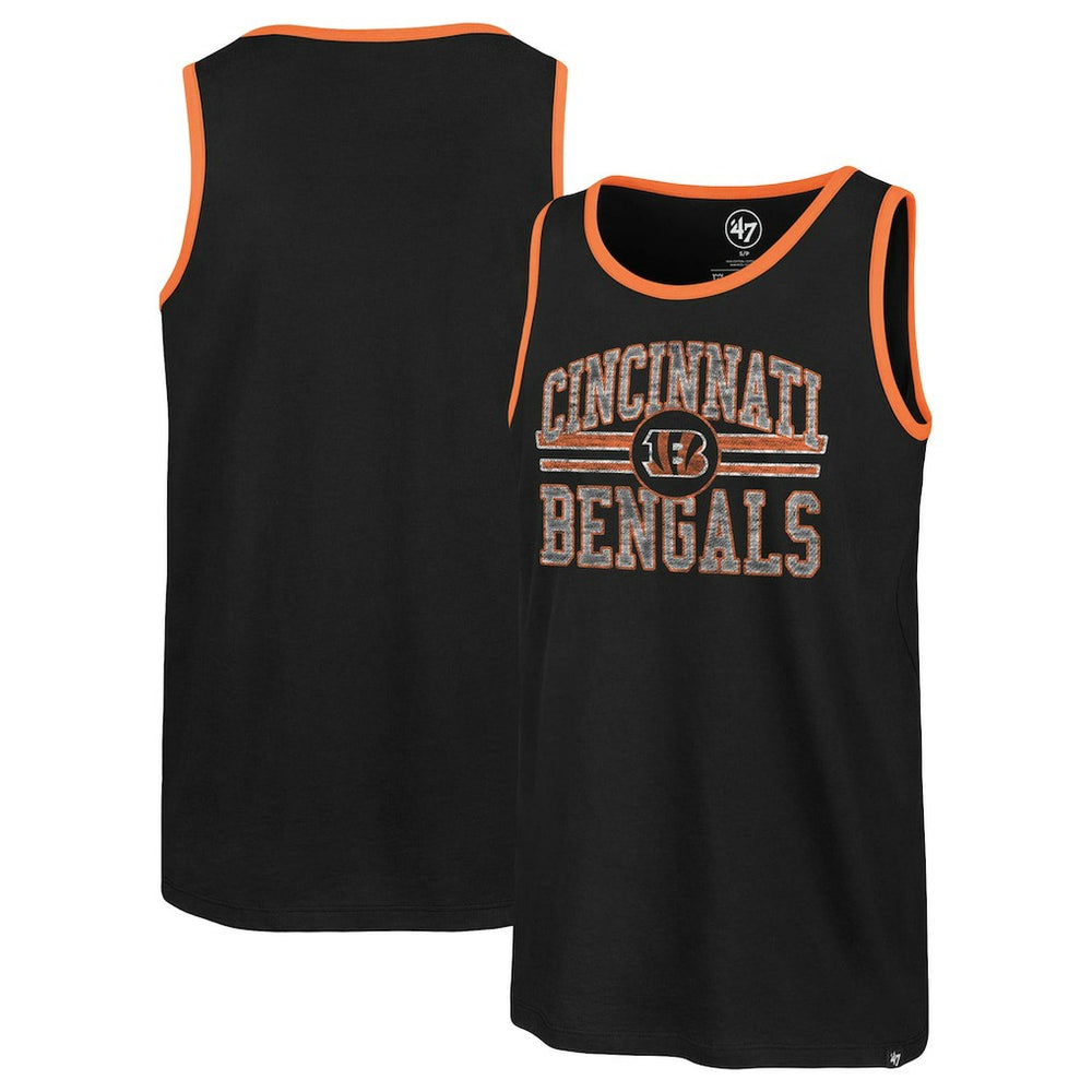 Cincinnati Bengals '47 Winger Franklin Tank Top Black | 47 brand