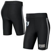 Dallas Cowboys WEAR by Erin Andrews Women's Biker Shorts Black | NFL