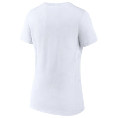 Boston Celtics Women's 2022 Eastern Conference Champions Plus Size Locker Room V-Neck T-Shirt White - NBA