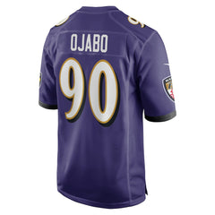 David Ojabo Baltimore Ravens Player Game Jersey Purple | Nike for Sale