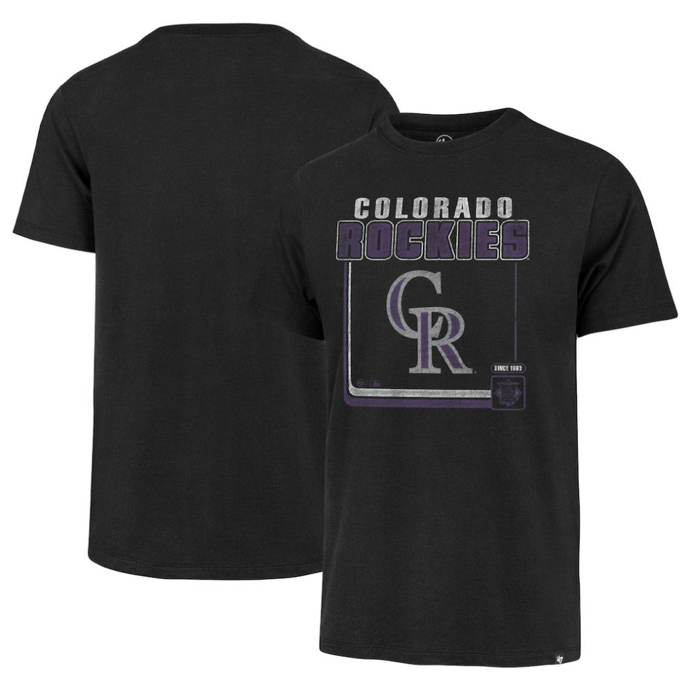 Colorado Rockies '47 Cooperstown Collection Borderline Franklin T-Shirt - MLB