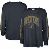 Milwaukee Brewers '47 Women's Statement Long Sleeve T-Shirt - MLB